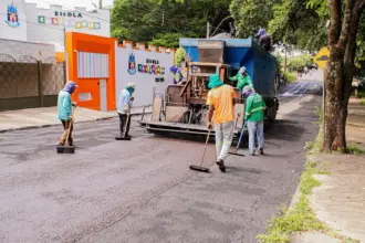 Recapeamento de 1 milhão de metros quadrados em Goianésia é antecipado com estiagem