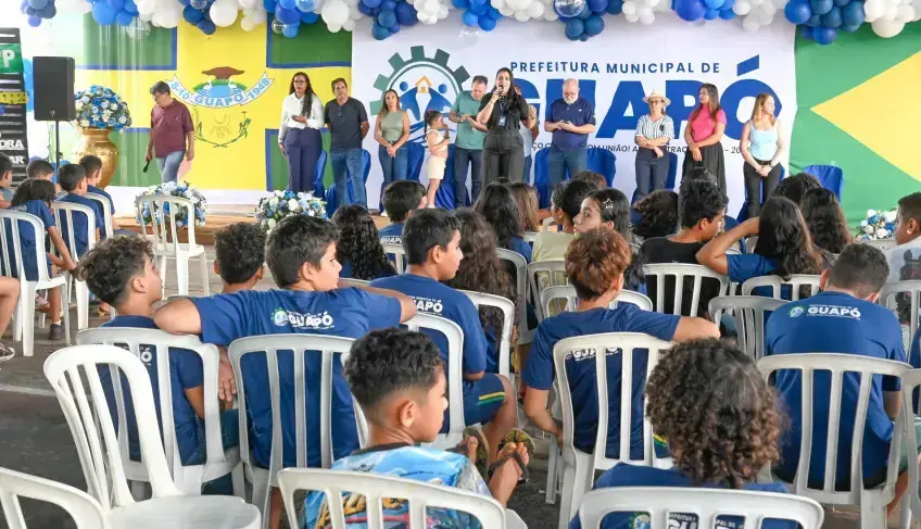 Caravana Empreender com Você em Guapó promove atendimentos e destaca a educação empreendedora | ASN Goiás