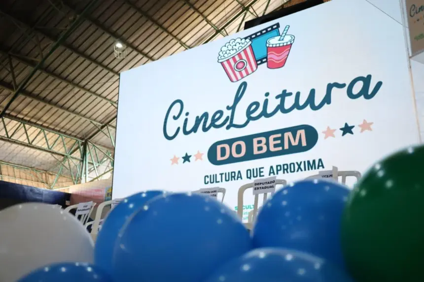 Cine Leitura do Bem chega a quatro municípios na próxima semana