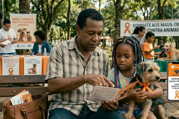 Abril Laranja reforça combate aos maus-tratos contra animais em Goianésia