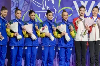 Brasil garante duas medalhas na Copa do Mundo de Ginástica Rítmica
