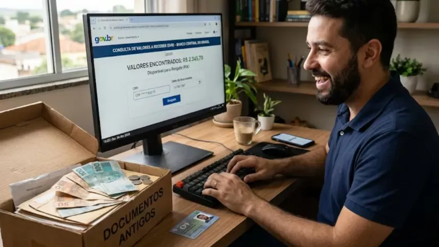 Dinheiro esquecido em 2026: veja como consultar valores a receber pelo CPF
