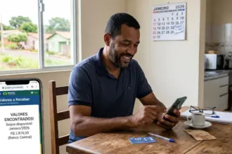 Dinheiro esquecido em 2026: veja quando você pode sacar valores a receber pelo CPF