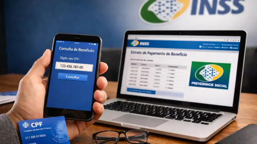 INSS 2026: veja como consultar benefícios e extrato pelo CPF