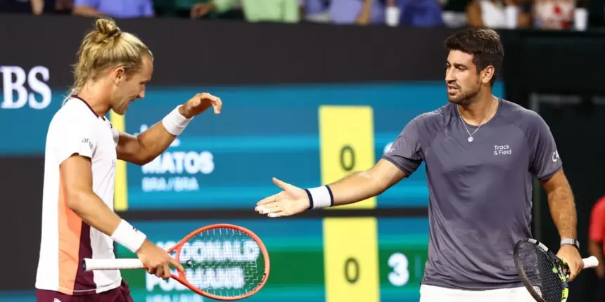 Rafael Matos e Orlando Luz vão às quartas de duplas do ATP de Munique Rafael Matos e Orlando Luz vão às quartas de duplas do ATP de Munique