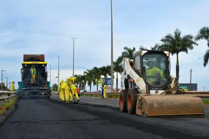 Goiânia e Trindade: restauração da GO-060 tem 72% de avanço físico