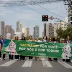 Saúde leva Zé Gotinha às ruas de Goiânia para reforçar vacinação contra influenza