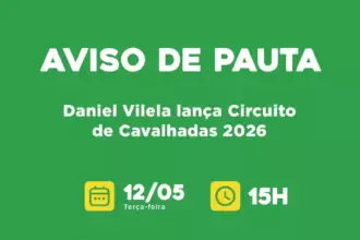 Agenda do governador para terça-feira