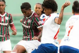 Bahia busca empate emocionante com Fluminense no Brasileiro Feminino