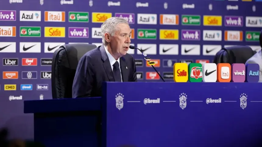 Ancelotti convoca Seleção Brasileira para Copa do Mundo de 2026 Ancelotti convoca Seleção Brasileira para Copa do Mundo de 2026