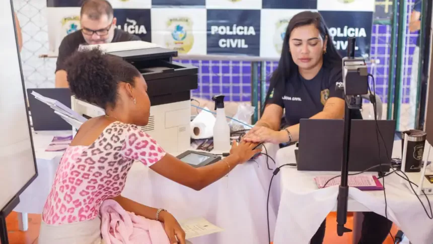 Polícia Civil participa de ação social e leva serviços à comunidade em Barro Alto
