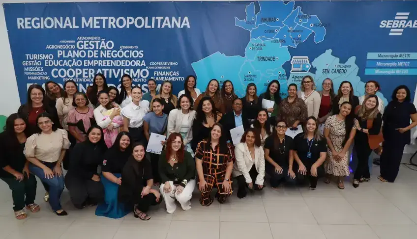 Regional Metropolitana reúne dezenas de mulheres no Encontro de Negócios Entre Elas | ASN Goiás