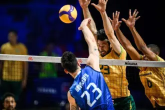 Vôlei: Brasil é superado pela Itália, o 2º revés na Liga das Nações