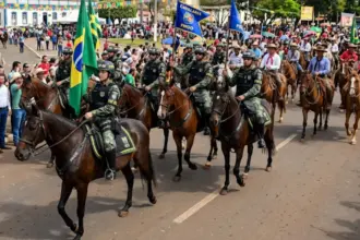 Cavalgada de lançamento da Pecuária 2026 contará com a presença da Cavalaria da PM