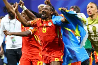 Congo vence de virada e segue na Copa, assim como Colômbia e Portugal