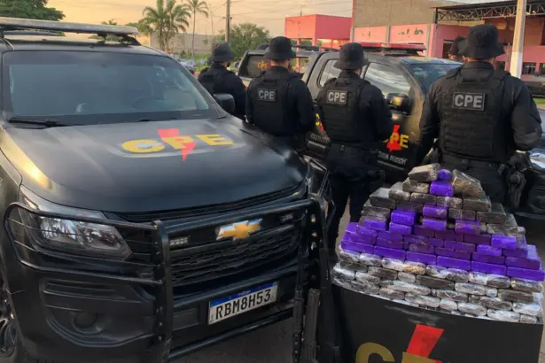 Em menos de uma semana, CPE Goianésia apreende drogas, recaptura foragidos e causa prejuízo de R$ 1 milhão ao crime