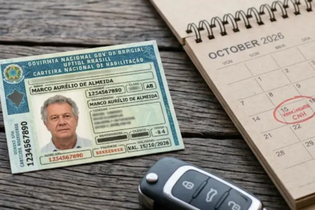 CNH perto do vencimento? Veja quando renovar para evitar multa e problemas com o documento