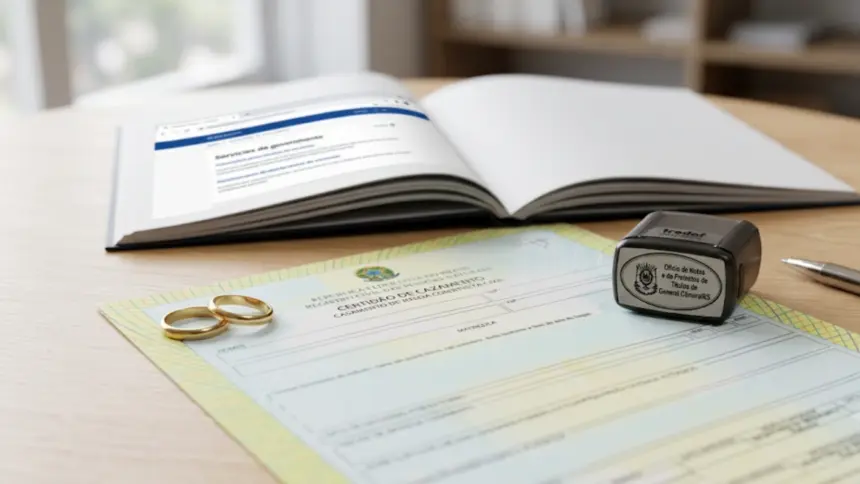 Certidão de Casamento: como solicitar a segunda via e em quais situações ela pode ser necessária