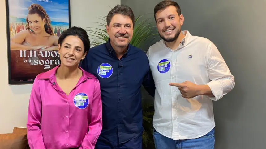 Wilder Morais cumpre agenda política em Goianésia ao lado de Ana Paula Rezende e Henrique Vilela
