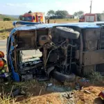 Acidente grave na GO-010 deixa cinco mortos e mobiliza equipes de resgate