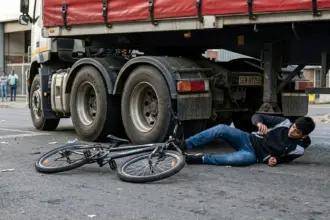 Adolescente sobrevive após ser arrastado por caminhão em Firminópolis