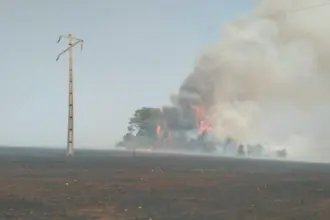Viu fogo perto da rede elétrica? Saiba como agir com segurança