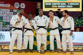 Com 11 medalhas e ouros de Macedo e Souza, Brasil domina o Grand Prix de judô no Peru