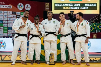 Com 11 medalhas e ouros de Macedo e Souza, Brasil domina o Grand Prix de judô no Peru