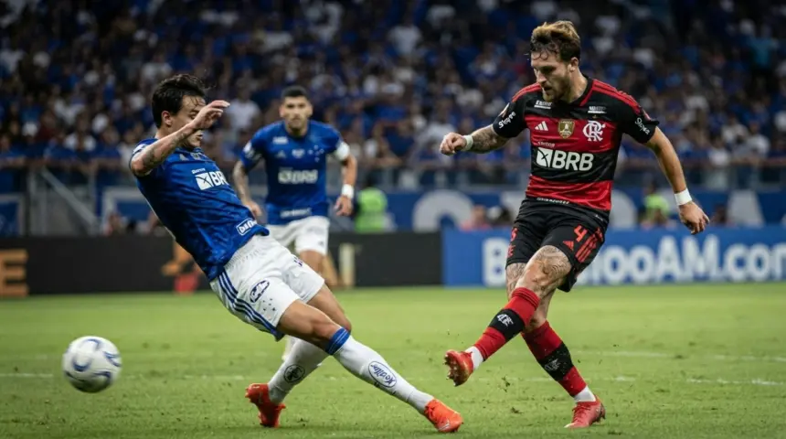 Cruzeiro e Flamengo empatam no Mineirão pelo jogo de ida da Libertadores