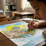 Desenhos de estudantes goianos ilustrarão capas de cadernos da rede estadual em 2027
