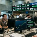 Dólar recua para R$ 5,14 e Ibovespa registra alta expressiva no mercado financeiro