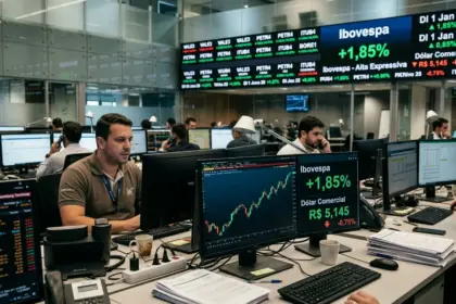 Dólar recua para R$ 5,14 e Ibovespa registra alta expressiva no mercado financeiro