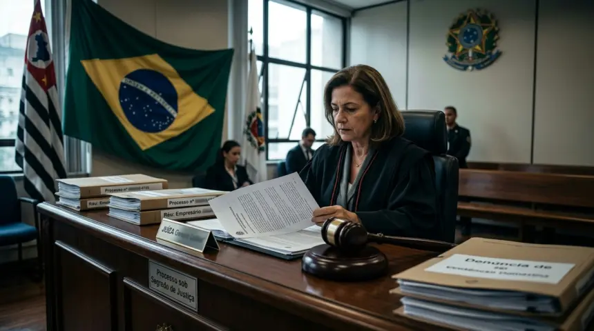 Empresário torna-se réu por agressão contra esposa em São Paulo Empresário torna-se réu por agressão contra esposa em São Paulo