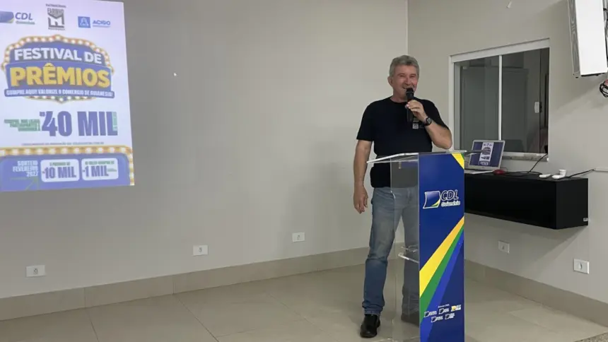 Festival de Prêmios da CDL vai sortear R$ 40 mil em Goianésia