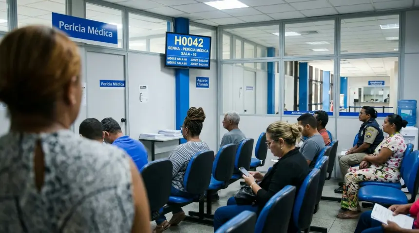 Fila do INSS atinge menor nível histórico com 1,2 milhão de pedidos pendentes