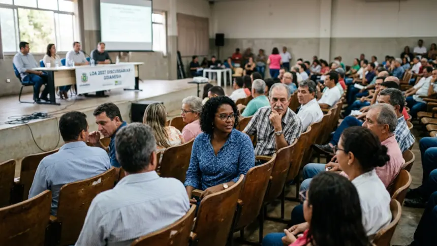 Goianésia realiza audiência pública para discutir LOA 2027 nesta quarta