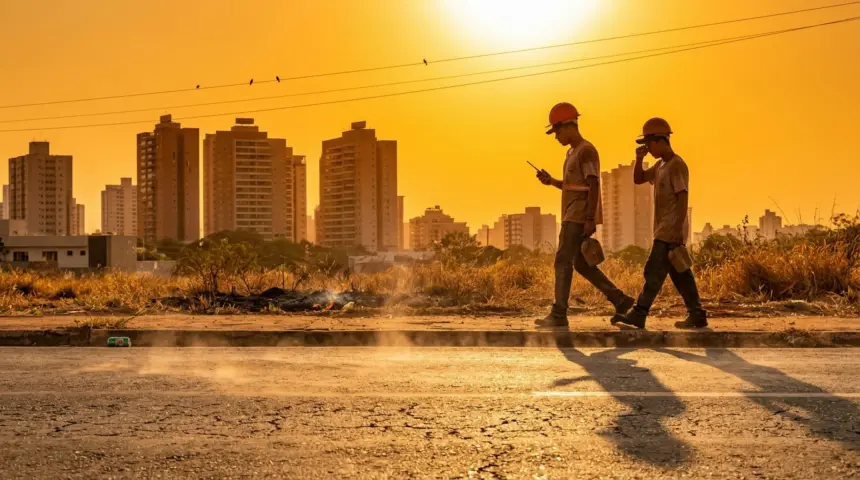 Goiás enfrenta alerta de calor extremo com temperaturas de até 39ºC e umidade crítica Goiás enfrenta alerta de calor extremo com temperaturas de até 39ºC e umidade crítica