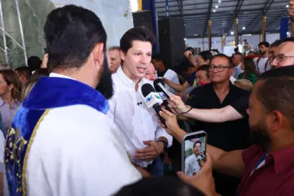 “Goiás se consolida como um dos principais destinos de turismo religioso do Brasil”, afirma Daniel Vilela no Muquém