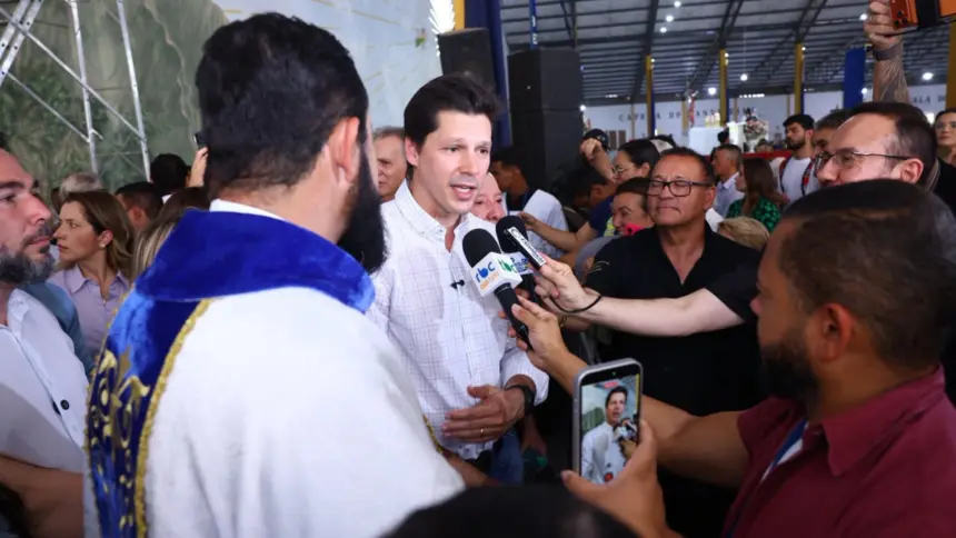 “Goiás se consolida como um dos principais destinos de turismo religioso do Brasil”, afirma Daniel Vilela no Muquém “Goiás se consolida como um dos principais destinos de turismo religioso do Brasil”, afirma Daniel Vilela no Muquém