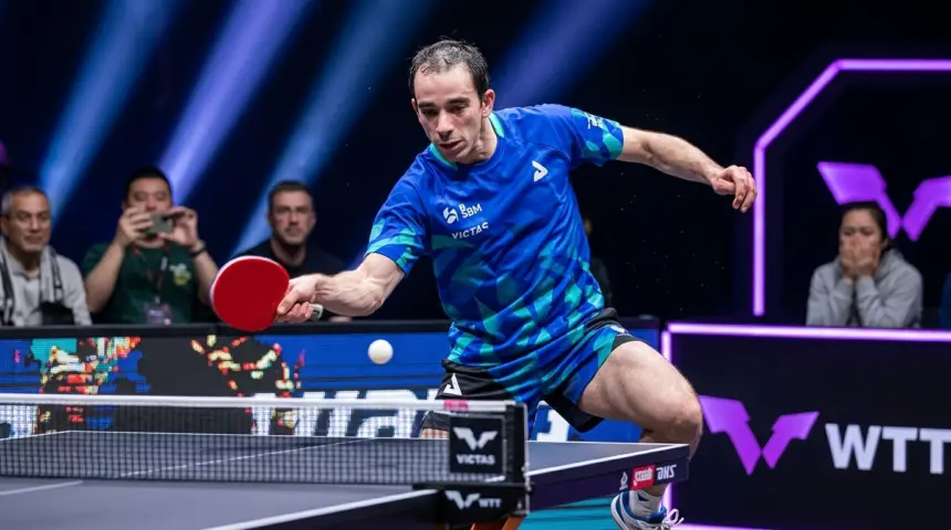 Hugo Calderano estreia com vitória dominante no Europe Smash na Suécia Hugo Calderano estreia com vitória dominante no Europe Smash na Suécia