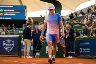 João Fonseca abandona Masters de Cincinnati devido a lesão abdominal