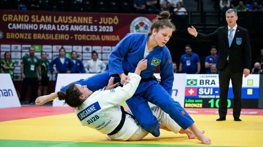 Judô brasileiro conquista três medalhas de bronze no Grand Slam de Lausanne Judô brasileiro conquista três medalhas de bronze no Grand Slam de Lausanne