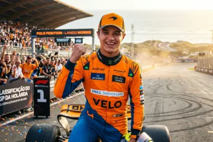 Lando Norris conquista a pole position no GP da Holanda de Fórmula 1