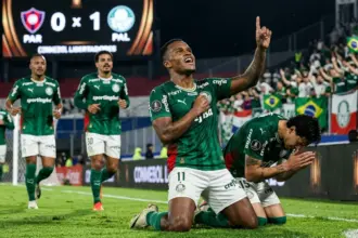 Palmeiras bate Cerro Porteño no Paraguai e avança às quartas da Libertadores
