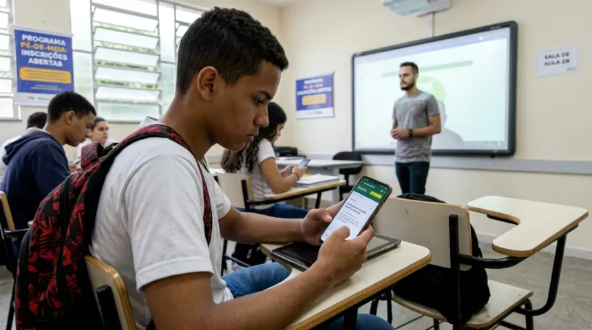 Pé-de-meia libera nova parcela para estudantes nascidos em maio e junho