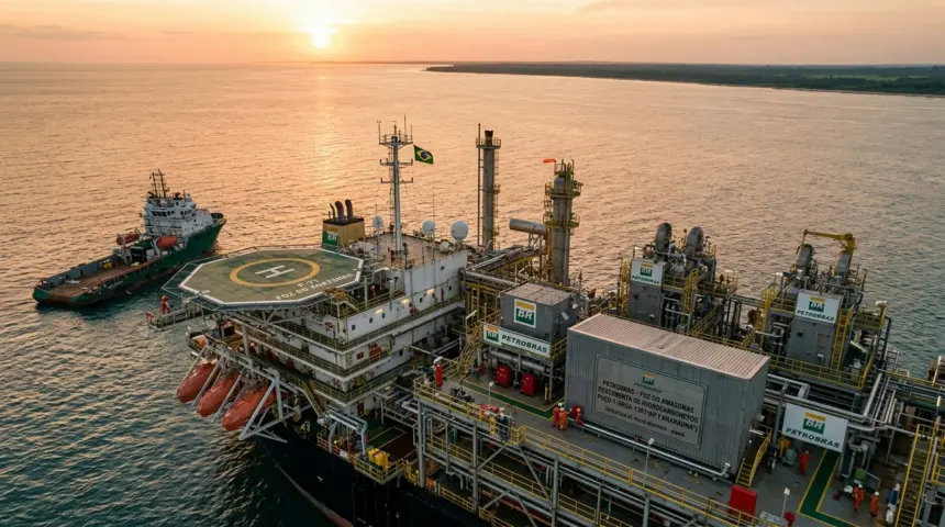 Petrobras encontra petróleo na Foz do Amazonas e impulsiona estratégia de novas reservas