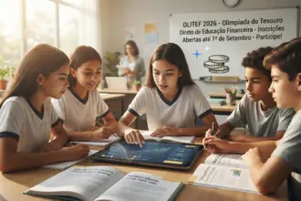 1º de setembro é o prazo final para inscrições na Olimpíada do Tesouro Direto de Educação Financeira