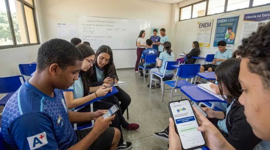 Programa Pé-de-meia libera quinta parcela de frequência para estudantes