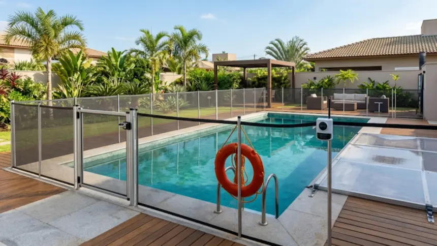 Projeto de lei prevê novos dispositivos de segurança obrigatórios em piscinas Projeto de lei prevê novos dispositivos de segurança obrigatórios em piscinas