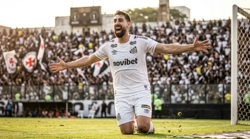Santos supera o Vasco em São Januário e ganha fôlego no Brasileirão Santos supera o Vasco em São Januário e ganha fôlego no Brasileirão